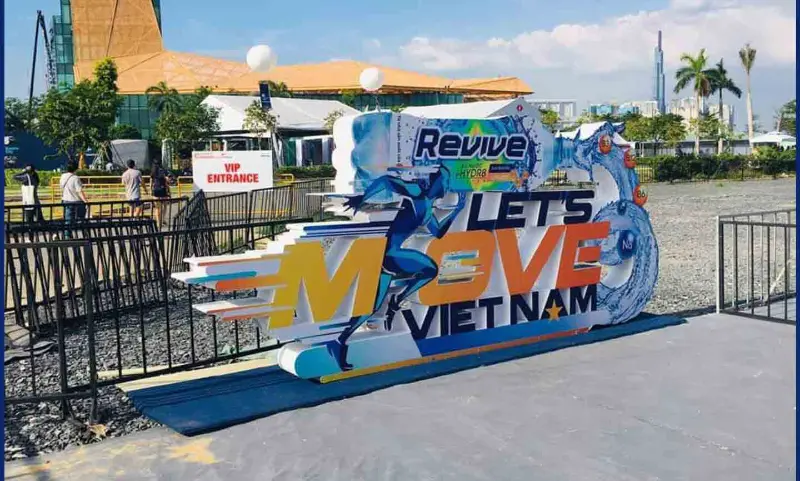 Backdrop In Decal, PP Tại Sự Kiện Revive Let's Move